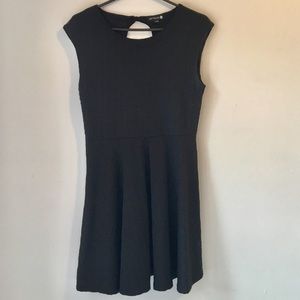 Cotton On black skater dress, LBD, size L